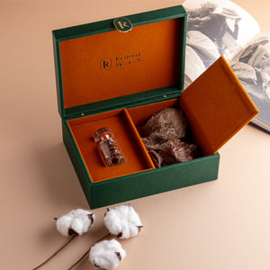 Kenooz Leather Box "Green" A